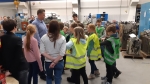 D�tsk� technick� univerzita Klatovy na exkurzi ve firm� NOVARES CZ Janovice (27.3.2019)