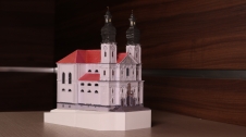 3D model kostela Neposkvrněného početí Panny Marie a svatého Ignáce v Klatovech